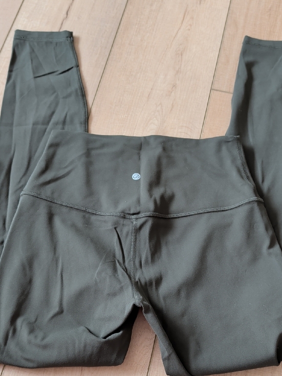 CRZ YOGA Pants - CRZ YOGA Olive Green High-Waist Performance Leggings
